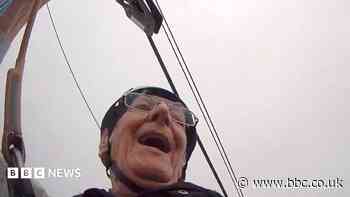 90 at 90, the ride of a lifetime using different modes of transport