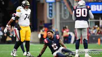 New England Patriots land in injury hell as FIVE players leave Steelers game in nightmare scenario