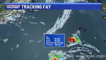 Tropical Storm Fay forms in the Atlantic Basin