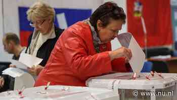 Regeringspartij van Poetin leidt bij verkiezingen zonder oppositie in Rusland