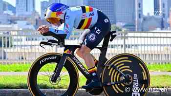 Evenepoel holt sich zum vierten Mal in Folge den Weltmeistertitel im Zeitfahren