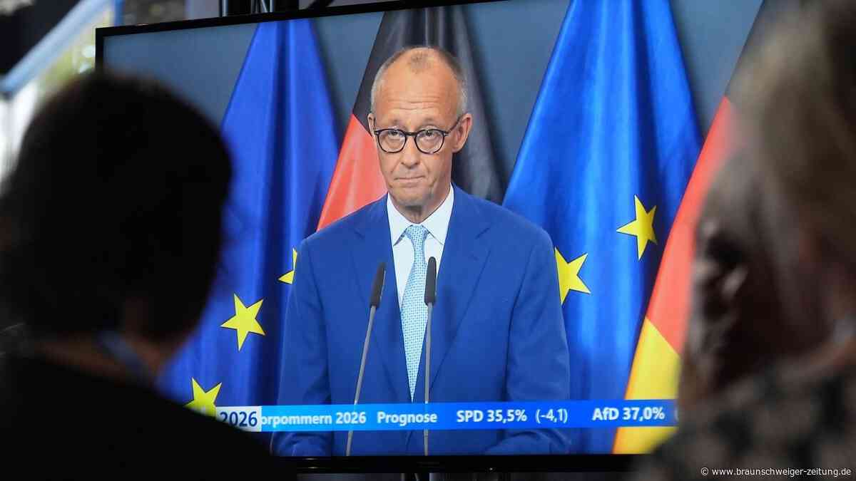 Neue Hochrechnung: CDU fällt bei Wahl in Mecklenburg-Vorpommern unter 5,0 Prozent