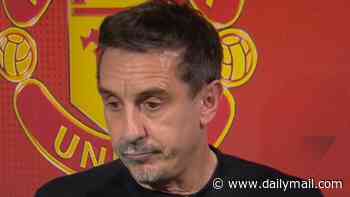 Furious Gary Neville rips into Man United's 'walking' stars and tells Michael Carrick to STOP defending them after 'absolutely pathetic' draw with Fulham: 'Worst 15 minutes I've EVER seen'