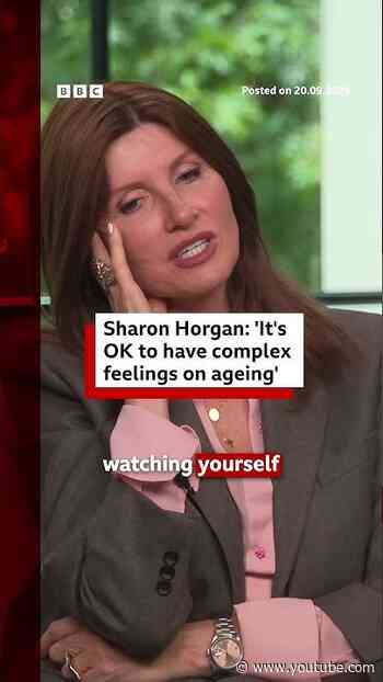 Sharon Horgan: 'It's OK to have complex feelings on ageing’. #BBCNews
