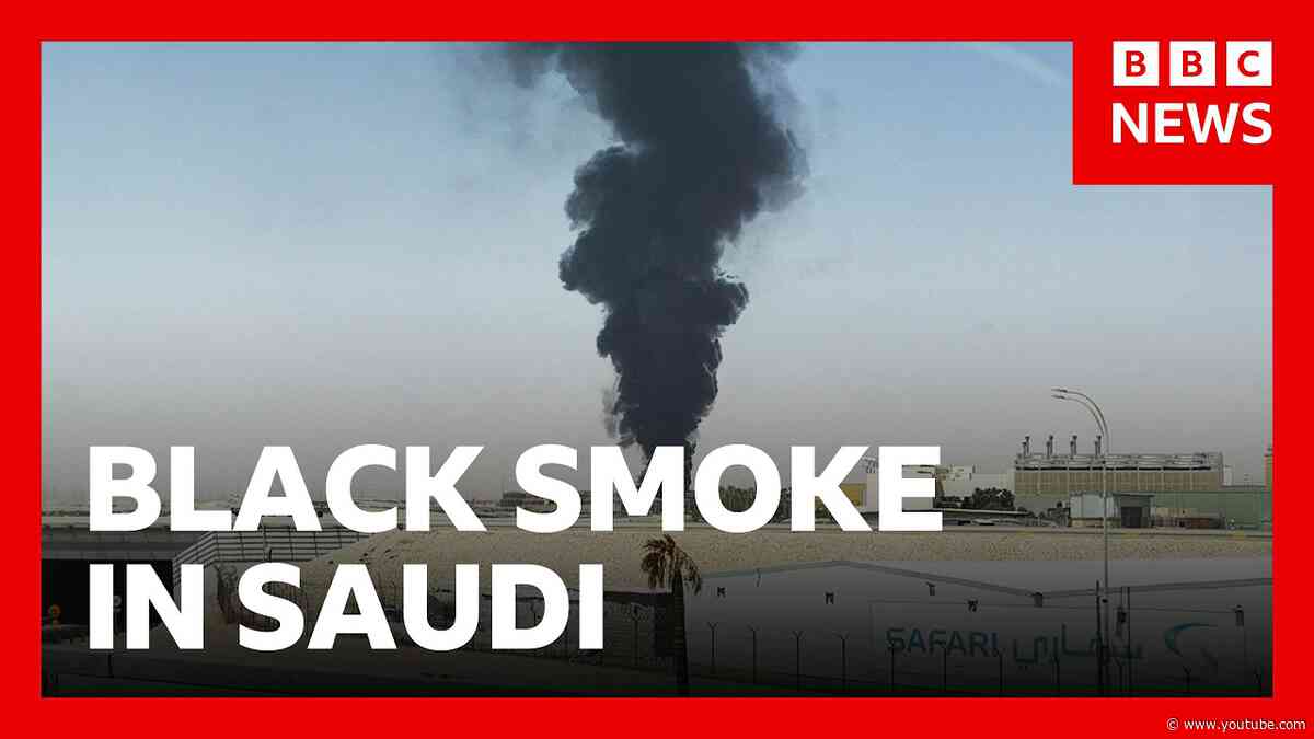 Black smoke in Saudi capital Riyadh as fighting intensifies in Yemen | BBC News