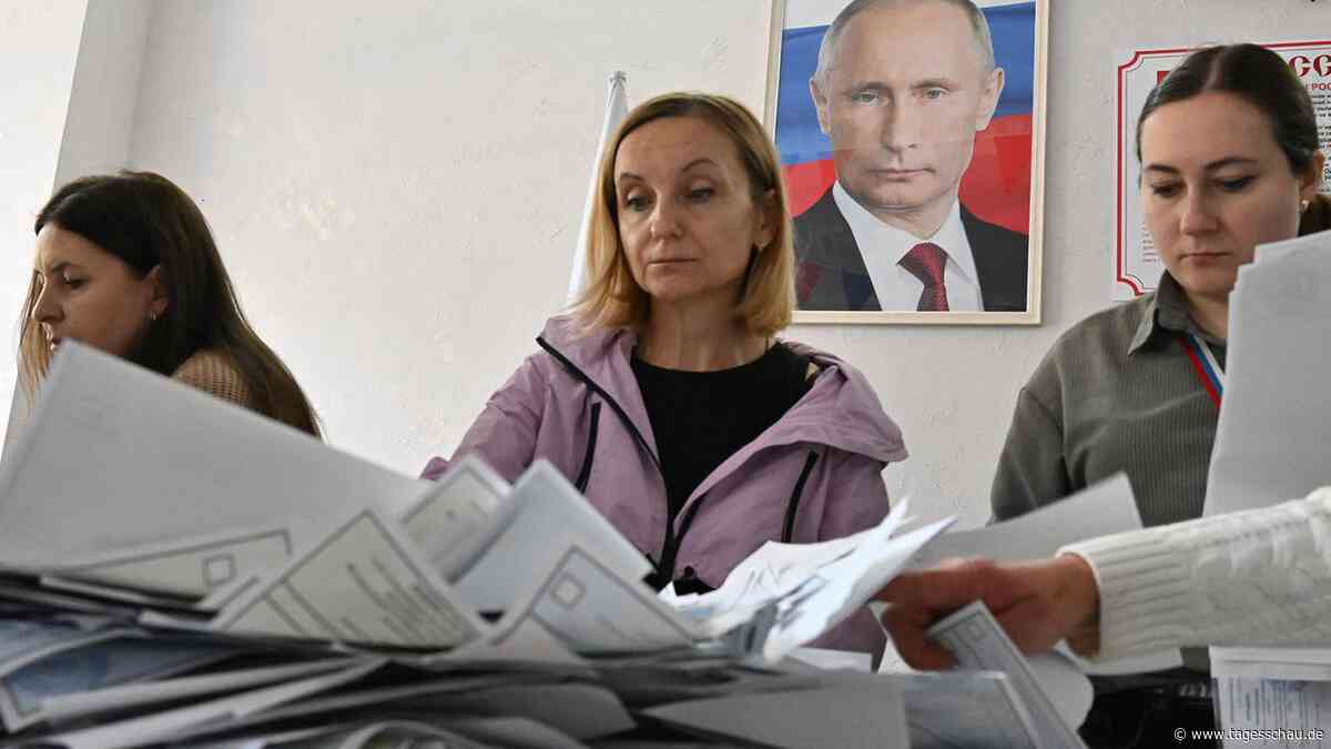 Russland: Kremlpartei liegt bei Duma-Wahl vorne - wie erwartet