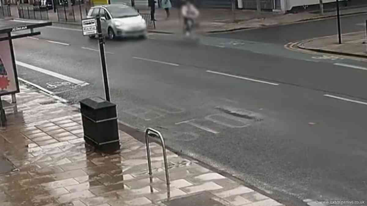 'Blind' driver caught hitting cyclist after 'forgetting' glasses