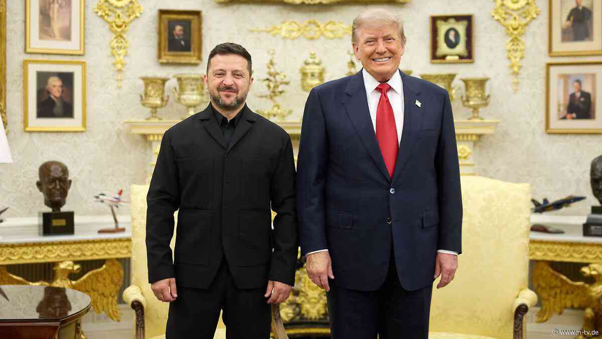 "Diplomatische Dynamik ist da": Selenskyj kündigt Treffen mit Trump in New York an