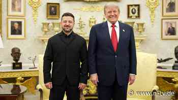 "Diplomatische Dynamik ist da": Selenskyj kündigt Treffen mit Trump in New York an