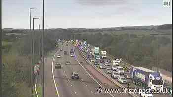 M4 lanes closed for 14 hours near Bristol after crash - updates
