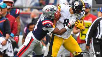 Zahlreiche Verletzte: Patriots gewinnen Abwehrschlacht gegen Steelers