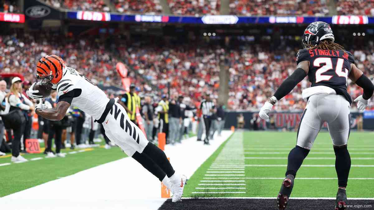 Best plays of NFL Week 2: Ja'Marr Chase catches incredible TD from Joe Burrow!