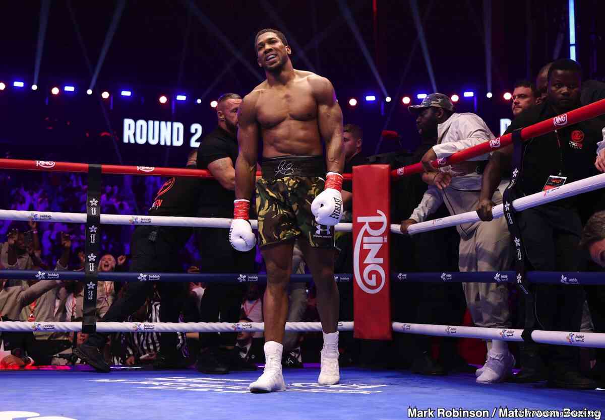 Anthony Joshua Won’t Stay With Usyk For Fury Camp