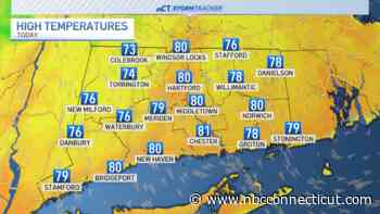 Cooler, less humid air settles in before rainy end to weekend
