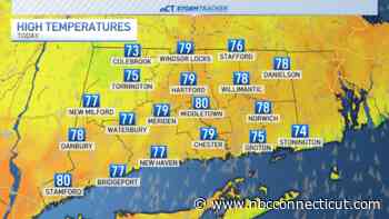Showers and storms possible tonight, sunshine returns Friday