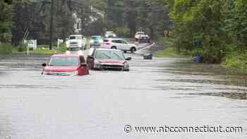 University of Bridgeport student recalls being rescued from car during Sunday's flooding
