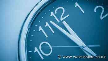 How long before the clocks go back in 2026 and it's earlier this year