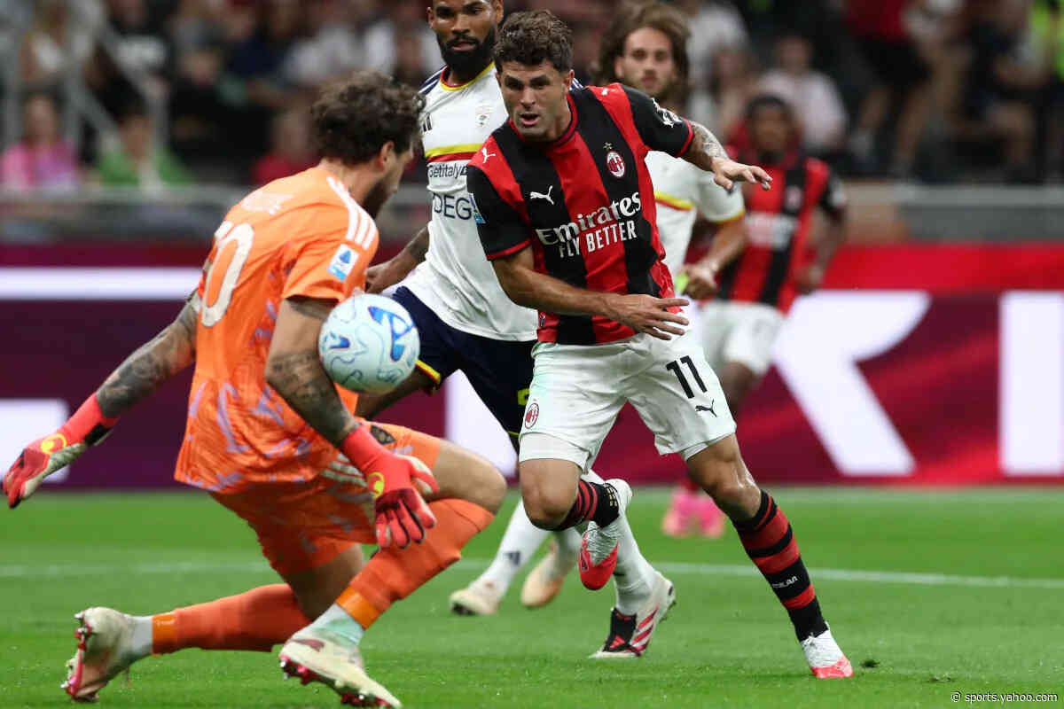 Serie A | Milan 3-0 Lecce: Pulisic first goal inspires Amorim