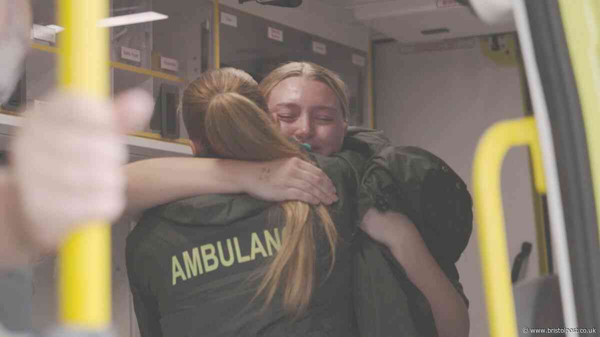 Bridgwater paramedic breaks down after being 'elbowed in stomach' by patient