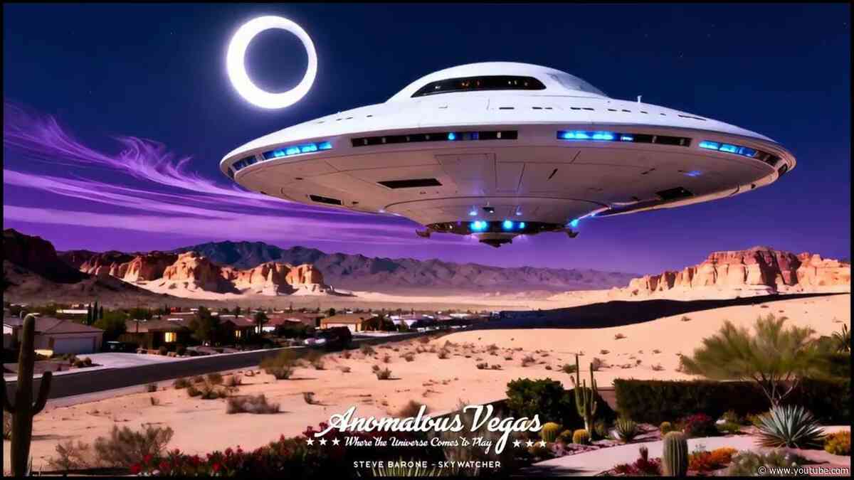 I Caught Bizarre White Orbs Near Nellis AFB Before Dark—What Are They Hiding?