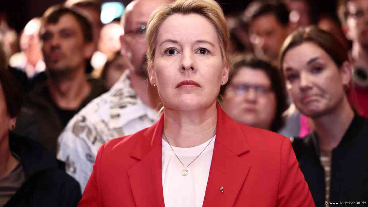 ++ Liveblog zur Berlin-Wahl: Giffey nicht mehr im Abgeordnetenhaus ++