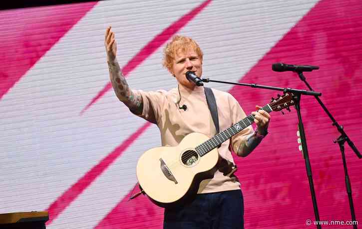 Ed Sheeran removes B-stage from live return “because I was afraid of what might happen if I stood in the middle”