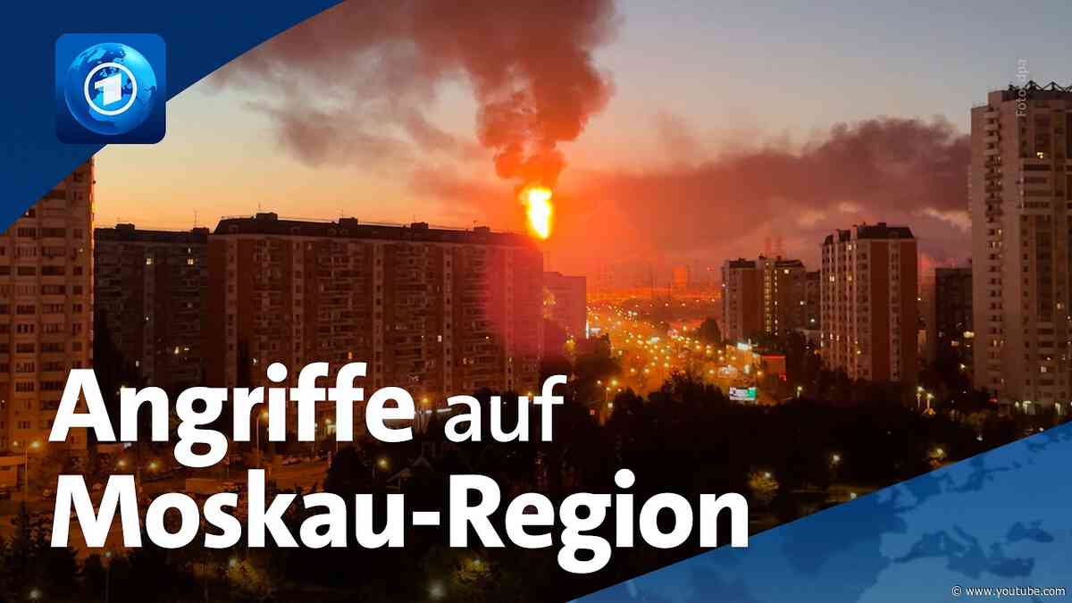 Ölraffinerie getroffen – Ukraine attackiert Russland mit Drohnen