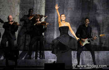 Celine Dion Dances Barefoot Atop Car After Paris Show In Ultimate Display Of Queen Behavior