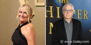 Watch How Amy Poehler Gets Famously Reserved Robert De Niro To Chit Chat More