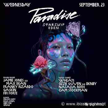 Paradise at [UNVRS] Ibiza hosts Jamie Jones, Max dean, Franky Rizardo!