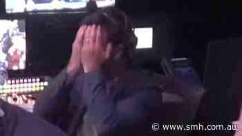 Joey's classic reaction to Knights win