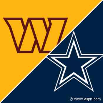 Follow live: Commanders' Jayden Daniels carted off vs. Cowboys to end first half