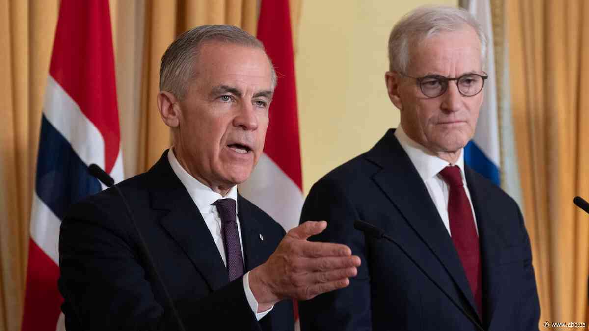 PM Carney, Norway PM Jonas Gahr Støre hold joint media availability