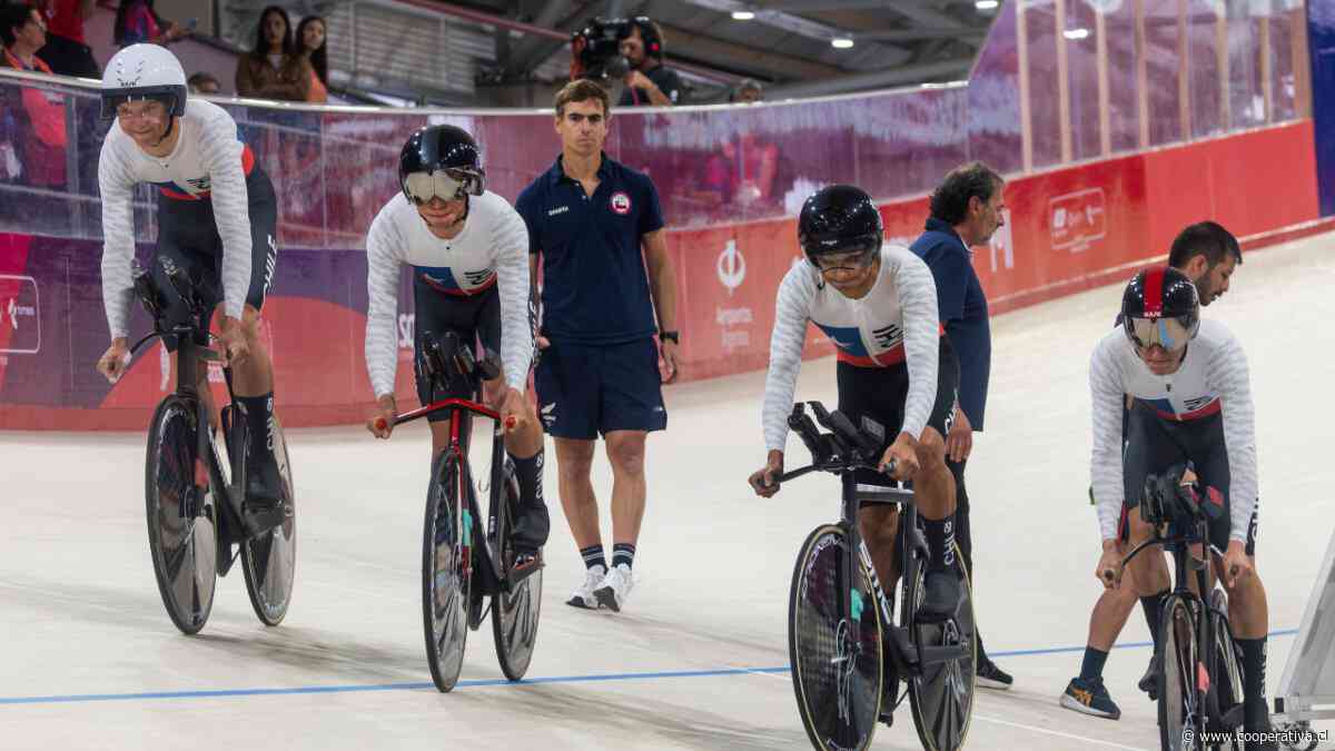 El Team Chile conquistó oro y plata en el ciclismo de pista en los Juegos Sudamericanos