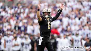 Week 2 winners and losers: Tyler Shough shines; Bijan Robinson struggles