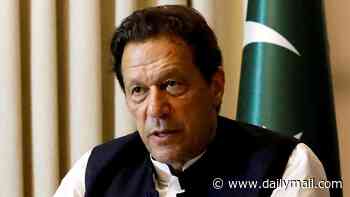 Imran Khan's sister is arrested 'and thrown behind bars herself' ahead of protests demanding ex-PM's release