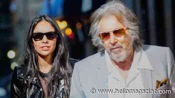 Al Pacino, 86, poses with his son's mother, 32, for a rare 'parents night out'