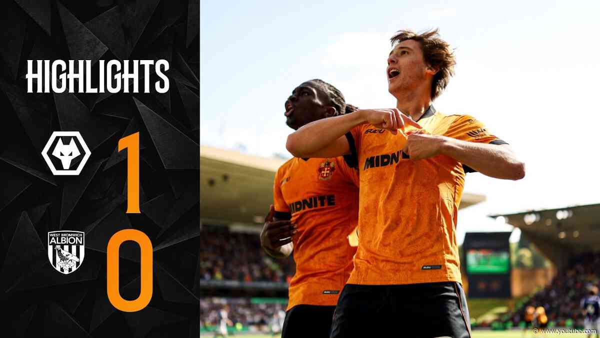Derby day victory! | Wolves 1-0 West Brom | Highlights