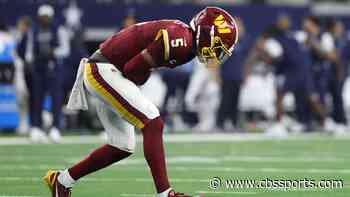Jayden Daniels injury update: QB dislocates elbow vs. Cowboys, x-rays show no fracture