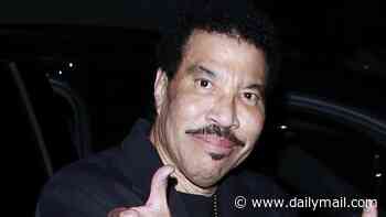 Lionel Richie, 77, seen for the first time after hospitalization as he steps out for dinner party in Beverly Hills