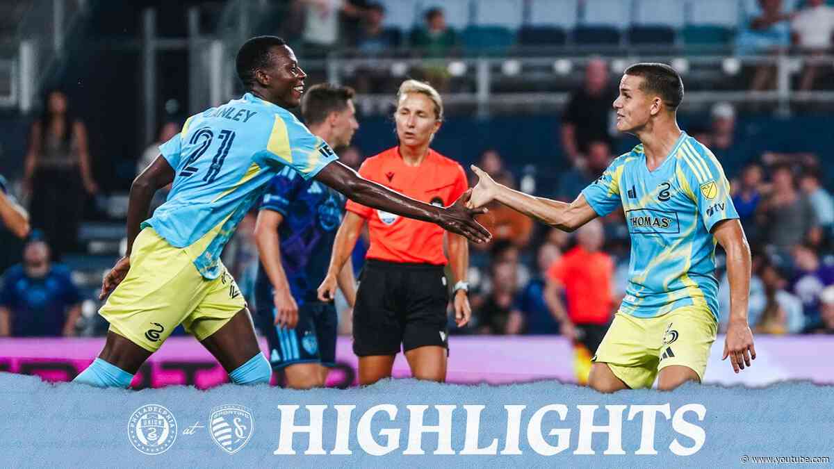 Match Highlights: Philadelphia Union at Sporting Kansas City 9/19/26