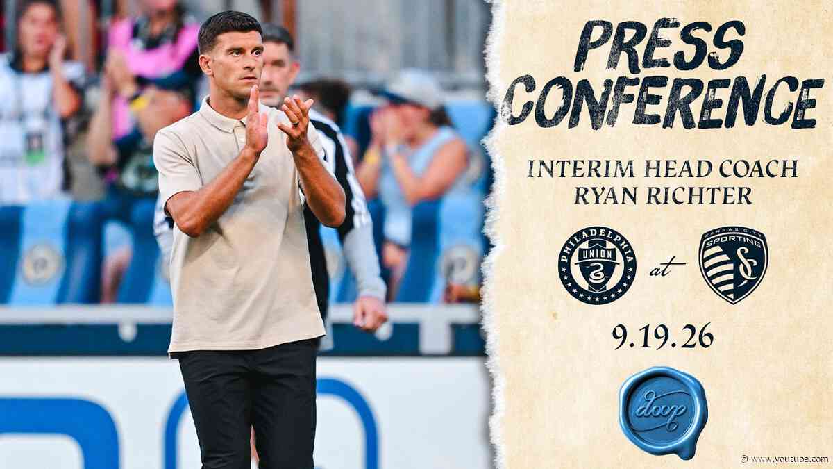 Press Conference | Ryan Richter after the Union's match at Sporting Kansas City
