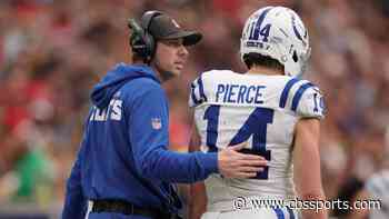 Colts' Alec Pierce ruled out after injuring heel vs. Chiefs on 'Sunday Night Football'