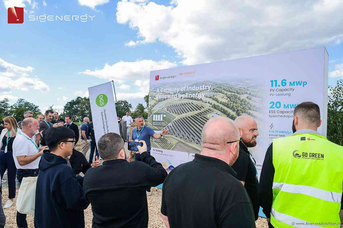 Sigenergy Technology Co., Ltd.: Sigenergy stellt auf dem Sigenergy Day Europe 2026 seine Strategie für Speicherlösungen im gewerblichen und industriellen Bereich sowie im Großmaßstab vor