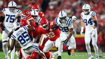 Follow live: Chiefs, Colts battling in overtime