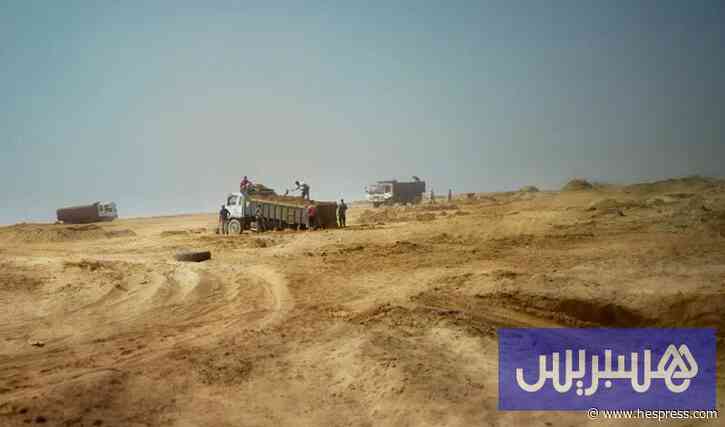 نهب الرمال يعود إلى سواحل تطوان