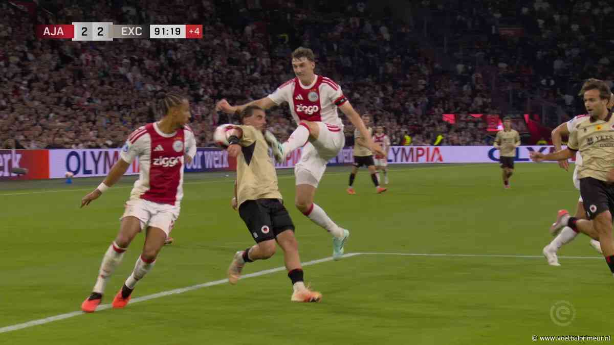 Kijk en oordeel: Excelsior roept om penalty in slotfase tegen Ajax