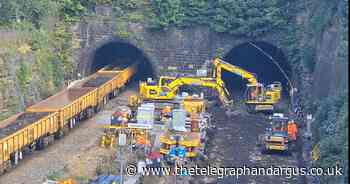 Pictures of Transpennine Route's 16-day Huddersfield closure