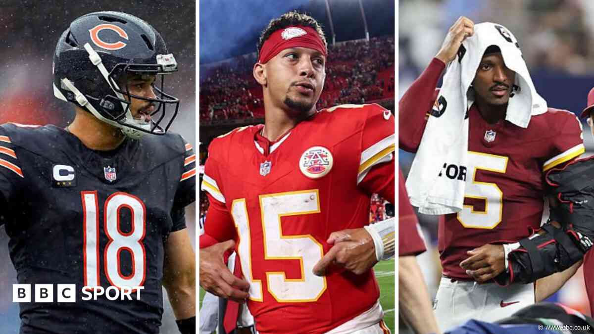 Chiefs back in business as star QBs go down - five things from NFL week two
