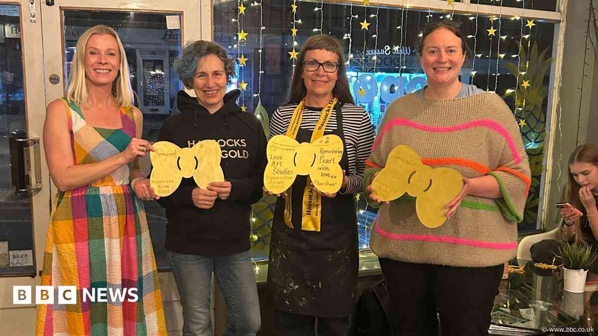 Village unites to replace 'stolen' cancer bows